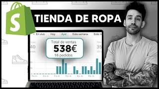 Como crear una TIENDA DE ROPA ONLINE con Shopify. Guia 2024