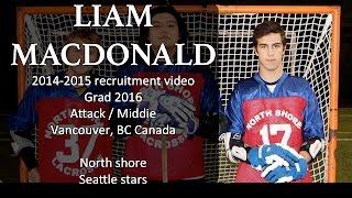 Liam MacDonald - Highlight video 2014-2015 season