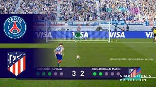 Penalty Shootout / PSG vs. Atletico Madrid / UEFA Nations League Finals 2025 / Video Game Simulation