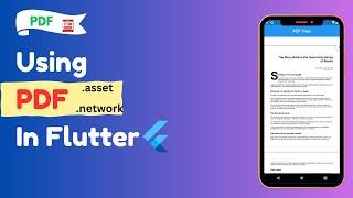 Flutter PDF || Flutter PDF Viewer || How to Display PDF File in Flutter