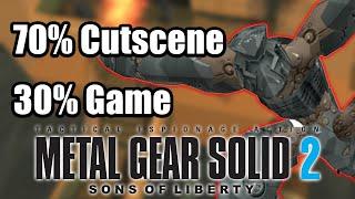 70% Cutscene, 30% Game: Metal Gear Solid 2 (Game Review)