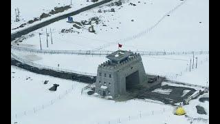 China to Pakistan via Khunjarab pass,winter snow fall and KKH Hunza