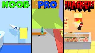 NOOB vs PRO vs HACKER (Bottle Jump 3D COCA-COLA) DemoBA.