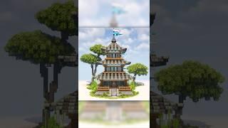 Fantasy Air Shrine #minecraft #minecraftbuilding #minecraftbuilds