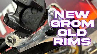 OLD RIMS ON YOUR NEW GROM? THIS IS HOW WE DID IT!