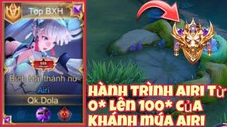 " Từ 0* Lên 100* " Part 3 Cách Khánh Múa Airi Trên Rank 7x Cực Căng và Cái kết