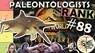 FISHY(LIZARD) BUSINESS | Paleontologists rank ICHTHYOSAURUS in Jurassic World: Evolution 2!