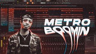 FREE FLP Stock Plugin Challenge - Metro Boomin  | Trap Beat in FL Studio