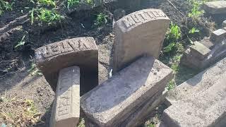 Headstones from 1800s discovered while gardening in Washington Co., WI