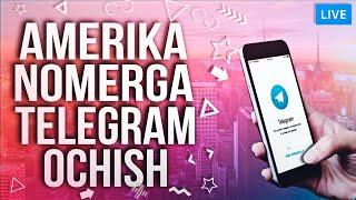 AMERIKA NOMER OLIB  TELEGRAM OCHISH 2020