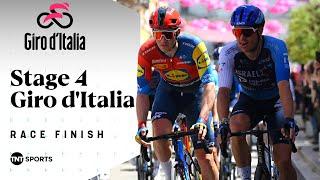 HUGE VICTORY!  | Men's Giro d'Italia Stage 4 Final KM's | TNT Sports Cycling