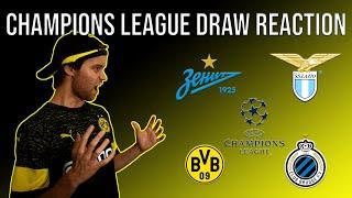 CHAMPIONS LEAGUE DRAW REACTION! | BORUSSIA DORTMUND IN GROUP F | JJD TV - EP 22