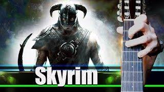 Skyrim - Main Theme на Гитаре + РАЗБОР