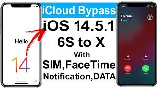 [WINDOWS] NEW iPhone iCloud Bypass iOS 14.5.1 SIM, DATA, FaceTime , Notification, iCloud Sign in