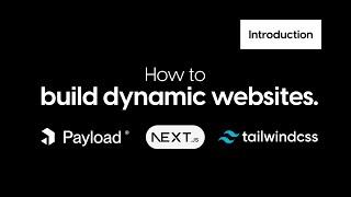 Building dynamic websites with Payload, App Router, Typescript | Introduction