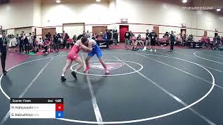 77 Lbs Quarterfinal - Niko Katsuyoshi, New England Regional Training Center Vs German Kalyuzhnyy,