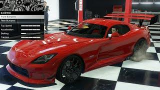 GTA 5 - DLC Vehicle Customization - Bravado Banshee GTS (Dodge Viper ACR)