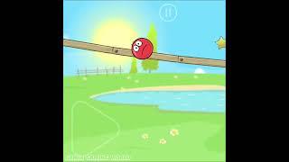 Red Ball 4 Double jump Sad Red Ball cross valley