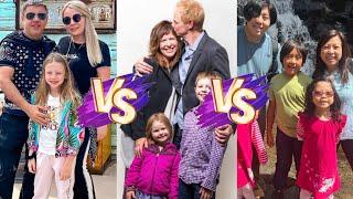 Jordan Matter Family vs Like Nastya Family vs Ryan's World Family (Real Names and Ages) 2025