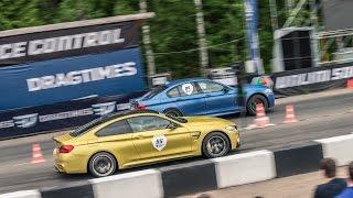 BMW M5 Evotech vs BMW M4 JB4 560 на Unlim 500+ 31.05.2015