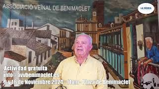 AVV Benimaclet - Invitación Ruta Benimaclet Antiguo