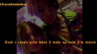 Lil Peep x Boy Froot - The Day I finally do it HD (lyrics in GBC FONT) (Prod.By Paulie)
