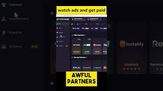 how to make money by watching ads part 1