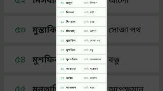 ইসলামিক ছেলেদের নাম অর্থসহ