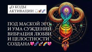 Я ТВОРЕЦ. КОДЫ АКТИВАЦИИ. 4D. 🪐🩵 #квантовоесознание #душа #аффирмации