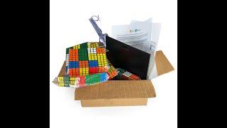 Build A Rubik's Cube Mosaic DIY Kit From Twist Pixel