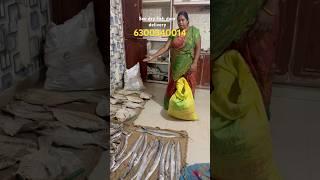 మీ ఇంటి వద్దకే dry fish delivery #seafood #fish #dryfish #shorts #youtubeshorts #ytshorts ￼