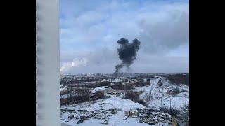 Ukrainian Drones Hit Russian Oil Facility in Oryol, Kursk