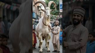 Giant 20-Foot Goat Walks in Pakistan!  | Hyper-Realistic Animation