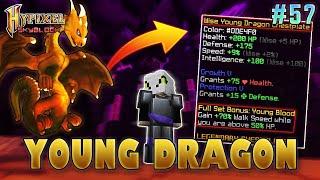 I Bought Young Dragon Armour in hypixel skyblock | Chiranth Gaming