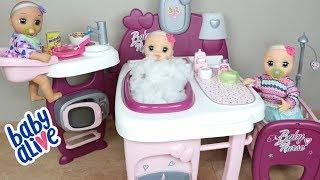 BABY ALIVE LAURINHA E SUAS IRMÃS NA CRECHE MAIS FOFA DAS BONECAS BABY ALIVE