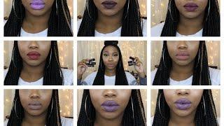 NEW NYX Matte Lipsticks | Lip Swatches