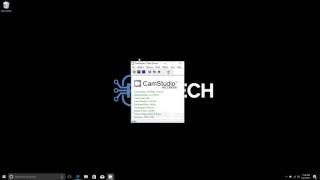 How to create a screencast with CamStudio