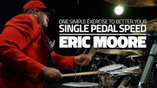 One Simple Exercise To Better Your Single Pedal Speed - Drum Lesson (Drumeo)