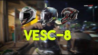 VESC-8 Helmet Visor Certification!