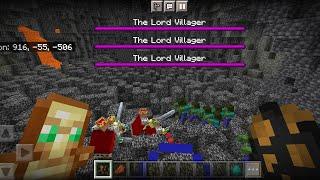 Team Lord Villager vs Team Zombie in Minecraft(Down Bracket)...