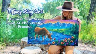 Tiffany King Art | A Behind-The-Scenes Look At The Creative Process