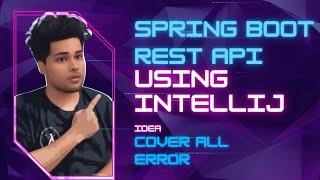 Run spring boot application using IntelliJ IDEA | With all Error solution