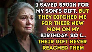 I Saved $900k For My Son’s Gift, But They DITCHED Me For Their New Mom On My Birthday, So I...