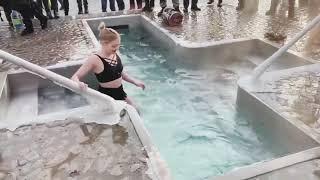 ICE HOLE BATHING 2024/ #248 WINTER SWIMMING/ COLD WATER/ EPIPHANY BAPTISM/