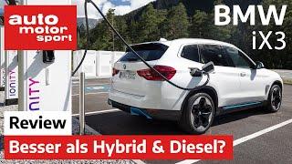 BMW iX3 (2020): Ist der Stromer besser als Hybrid & Diesel? - Fahrbericht/Review | auto motor sport