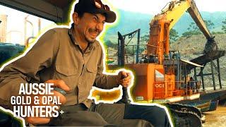 Parker Uses A 110-Ton Excavator And Falls In Love! | Gold Rush: Parker's Trail