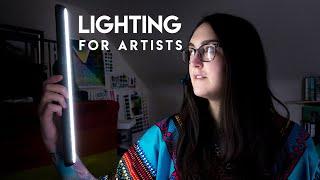 LIGHTING for artists  painting // filming // color temp