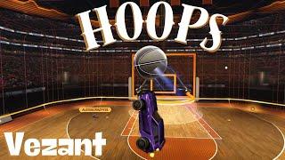 Rocket League Hoops Madness: Beautiful Double Touch and Opponent Rage Quit! | Ranked Hoops | Vezant