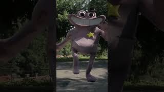 Sheriff Toadster  dance practice in real life #garten of banban