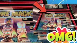 Very Fun New Slot FIRE MAGIC (lots of potential)